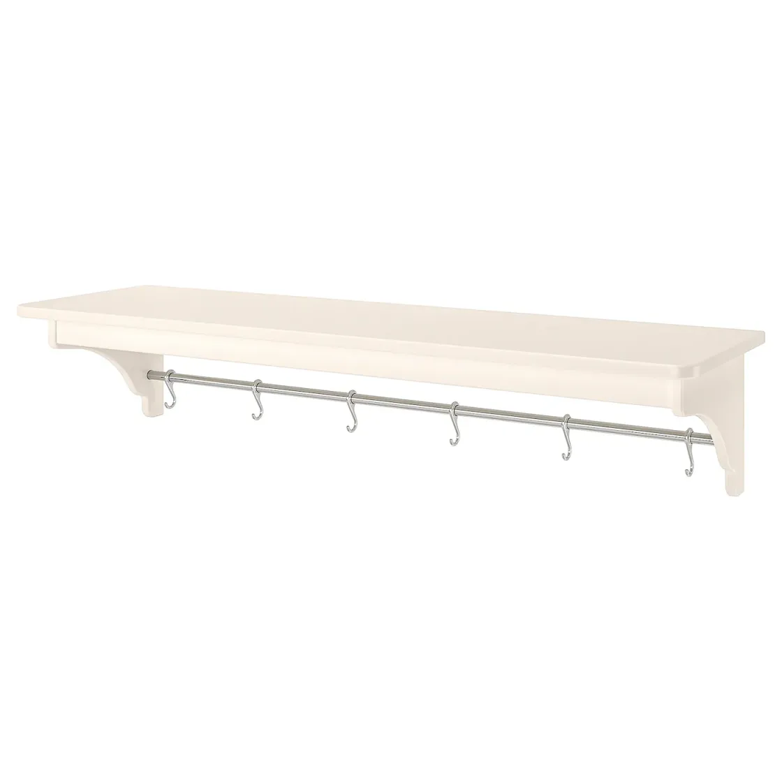 TORNVIKEN Zidna polica, prljavobela, 120 cm