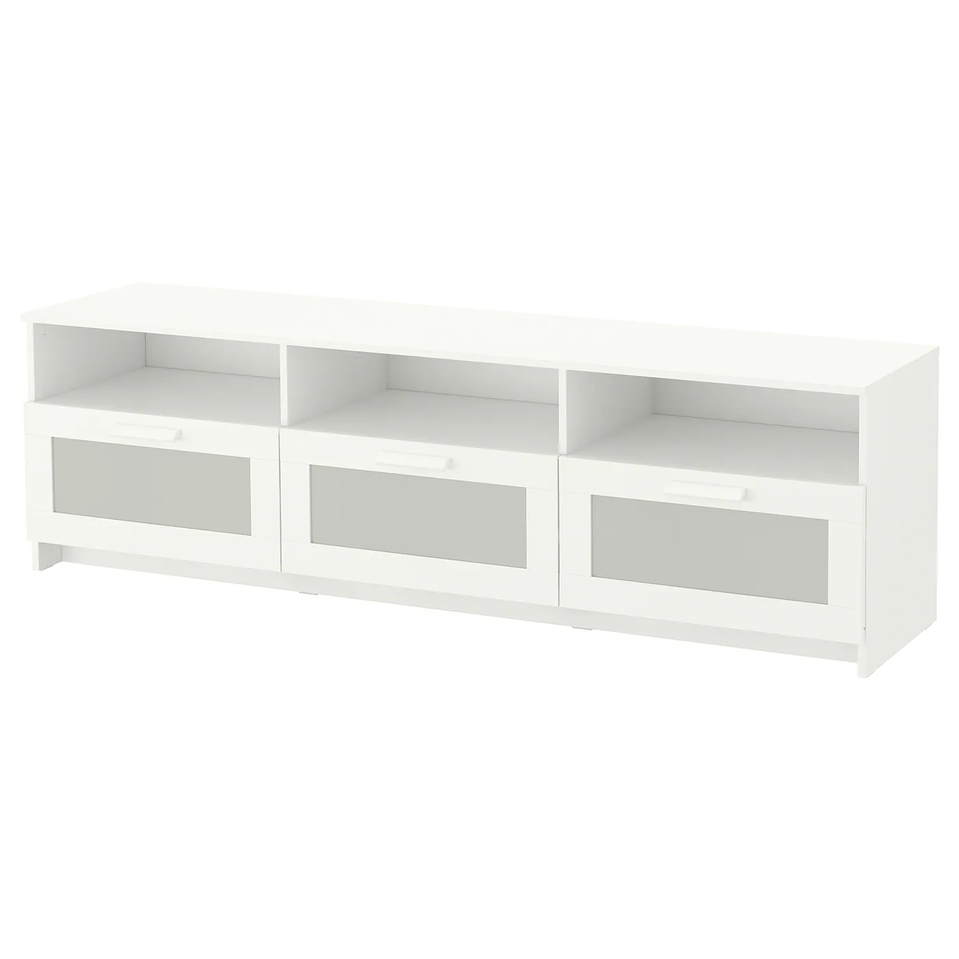 BRIMNES TV stalaža, bela, 180x41x53 cm