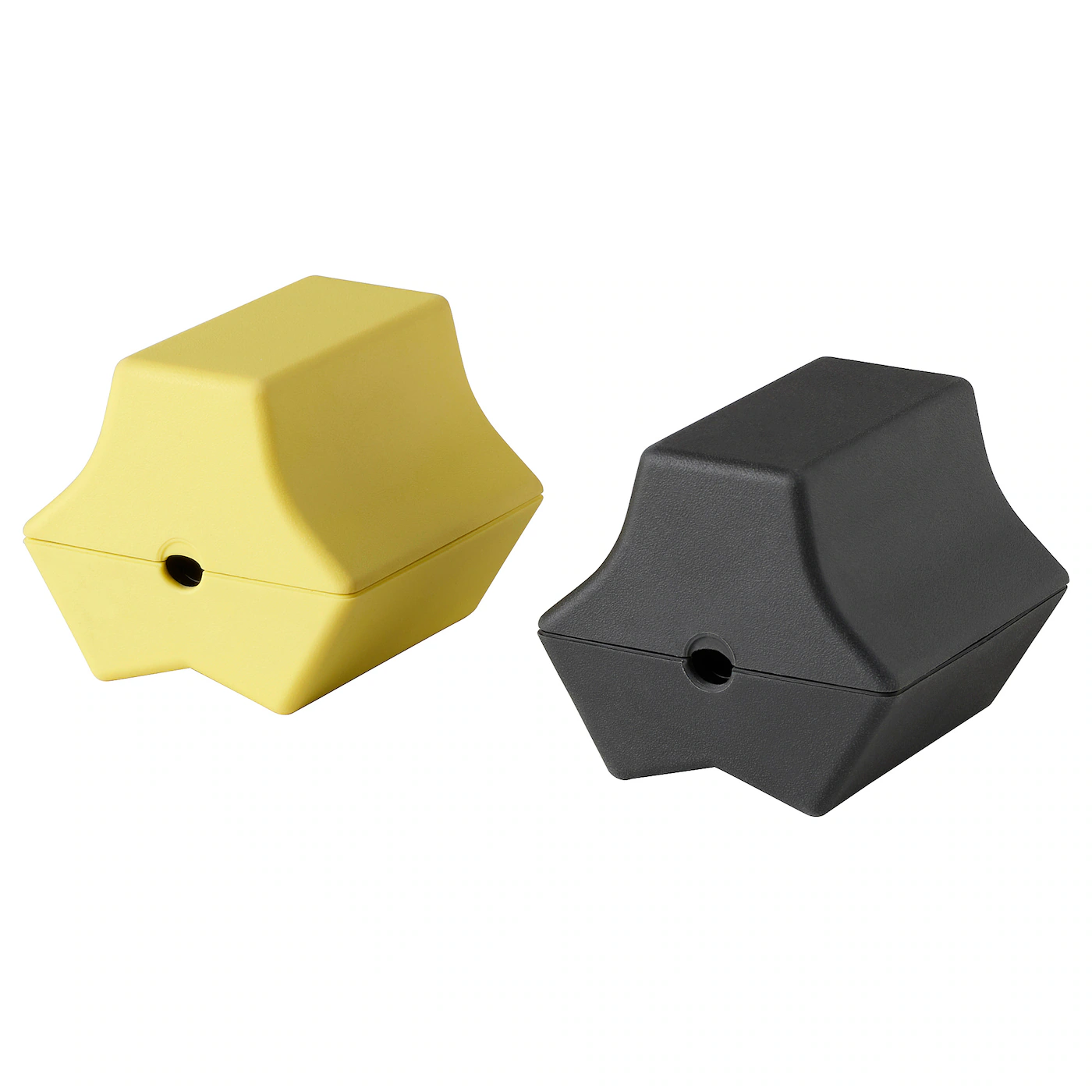 HAVSKÅL USB držač, 2 kom., crna/žuta