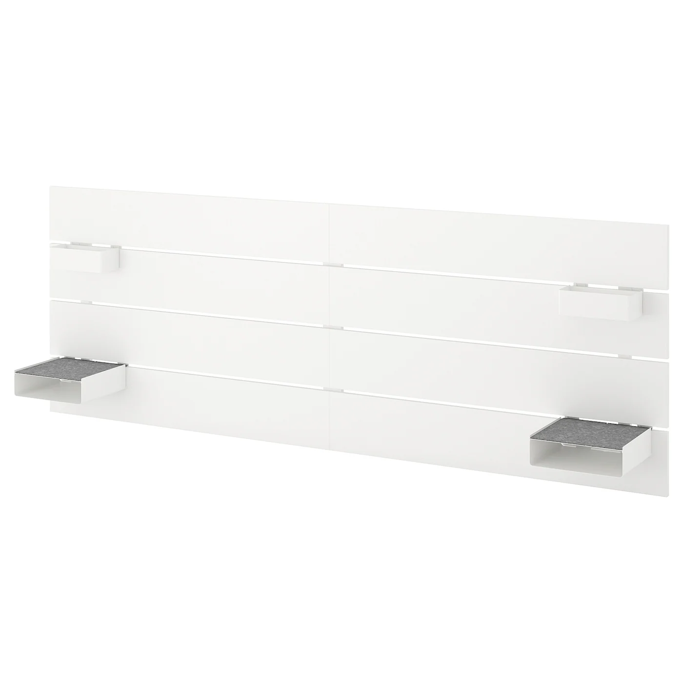 NORDLI Uzglavlje, bela, 140/160 cm