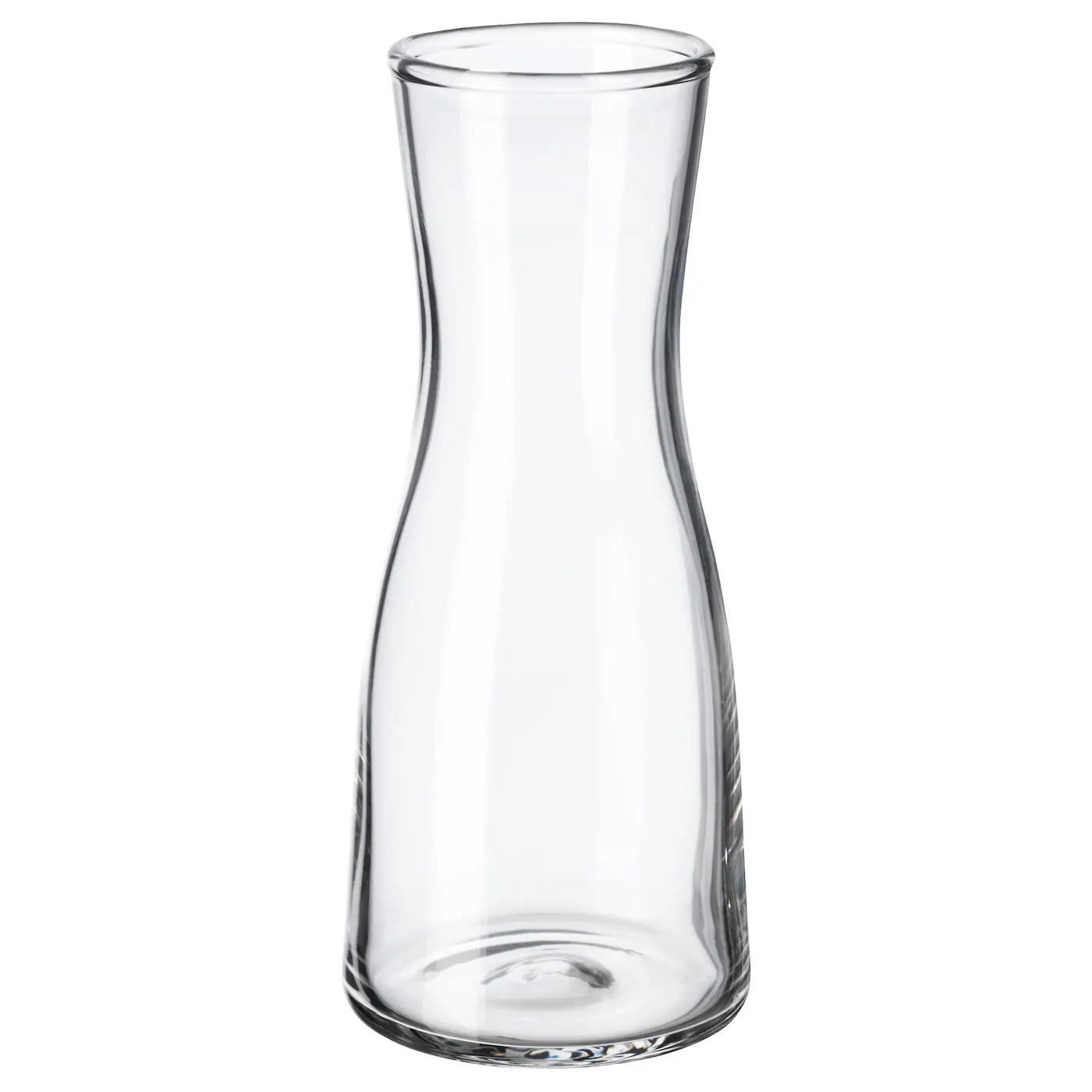 TIDVATTEN Vaza, bistro staklo, 14 cm