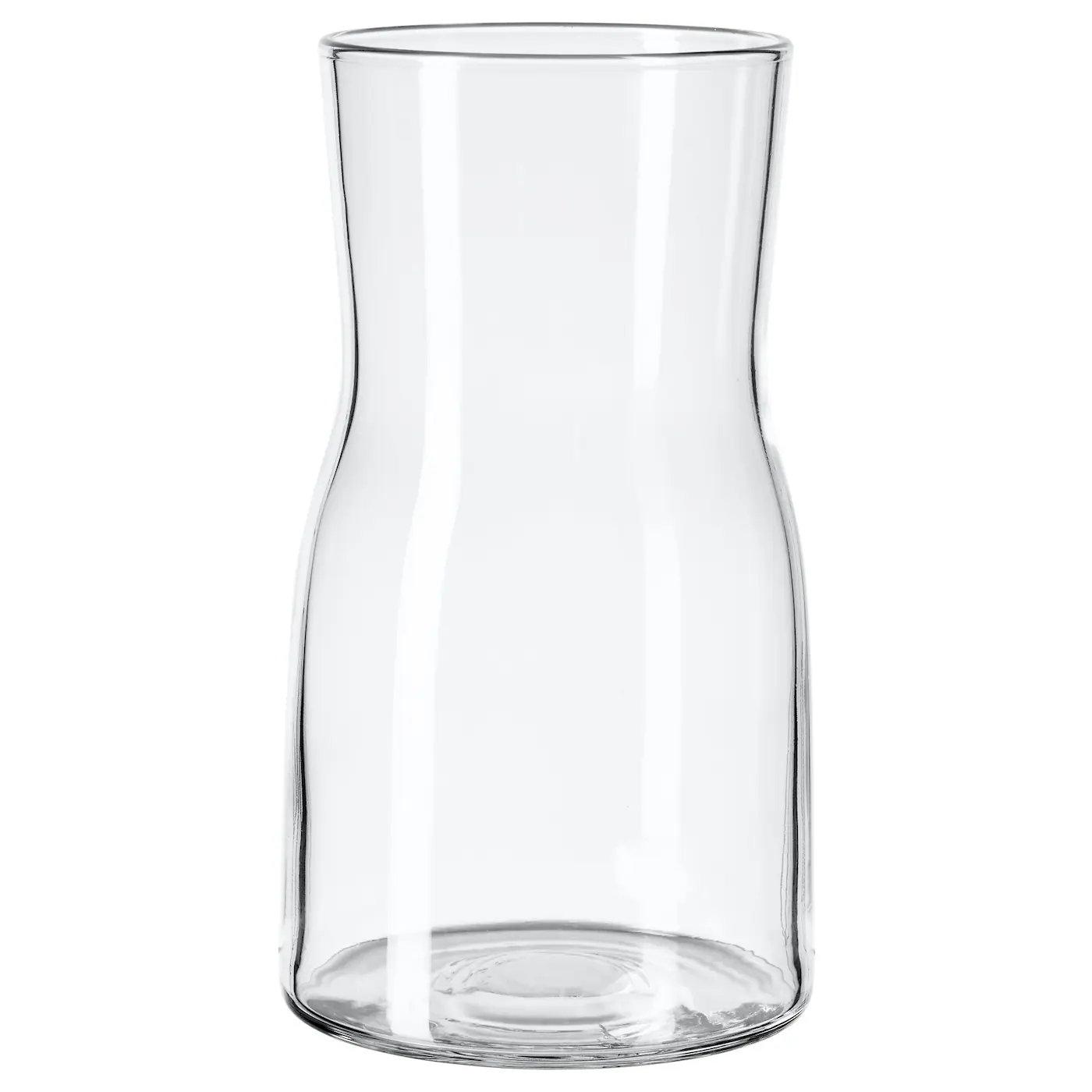 TIDVATTEN Vaza, bistro staklo, 17 cm