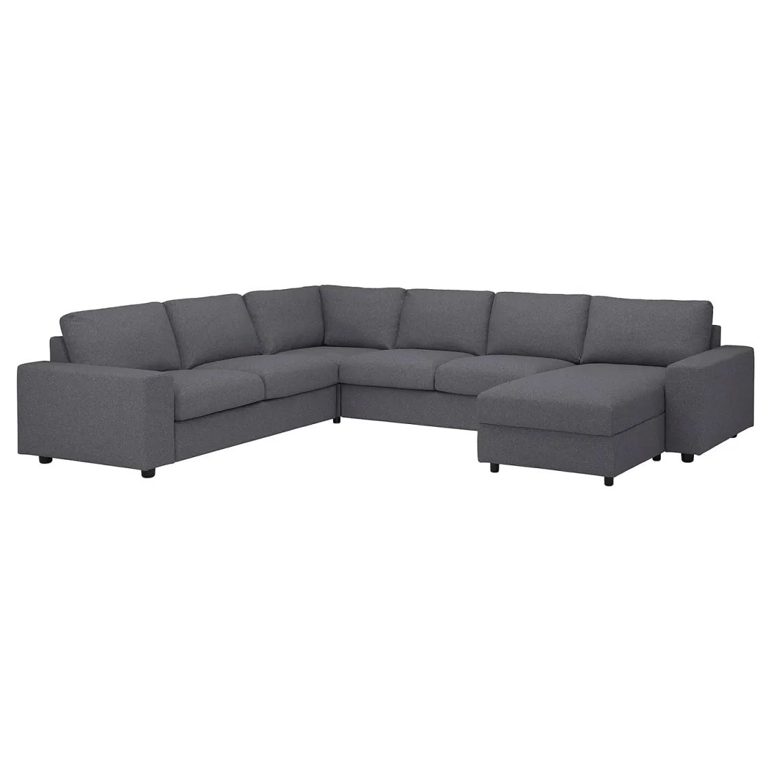 VIMLE Ugaona sofa s lenjivcem, 5-sed