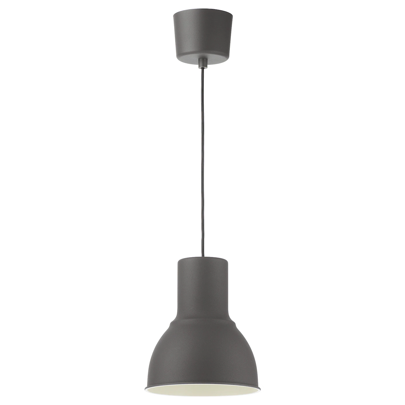 HEKTAR Visilica, tamnosiva, 22 cm