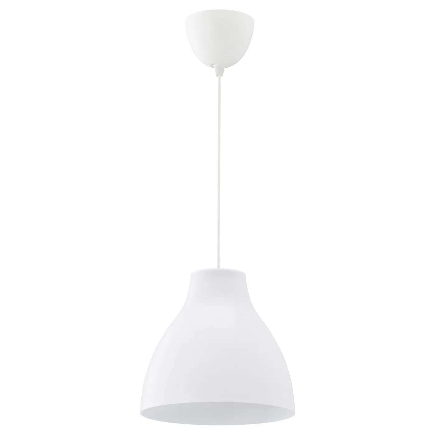 MELODI Visilica, bela, 28 cm