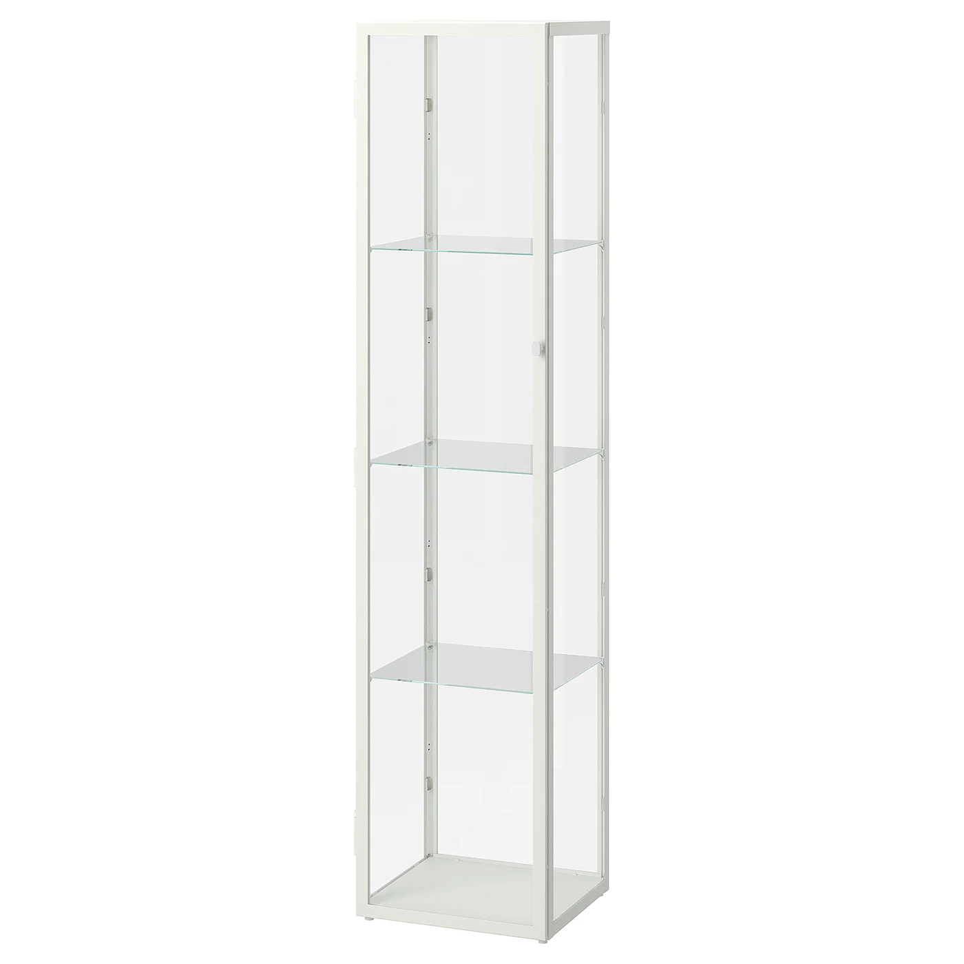 BLÅLIDEN Vitrina, bela, 35x32x151 cm