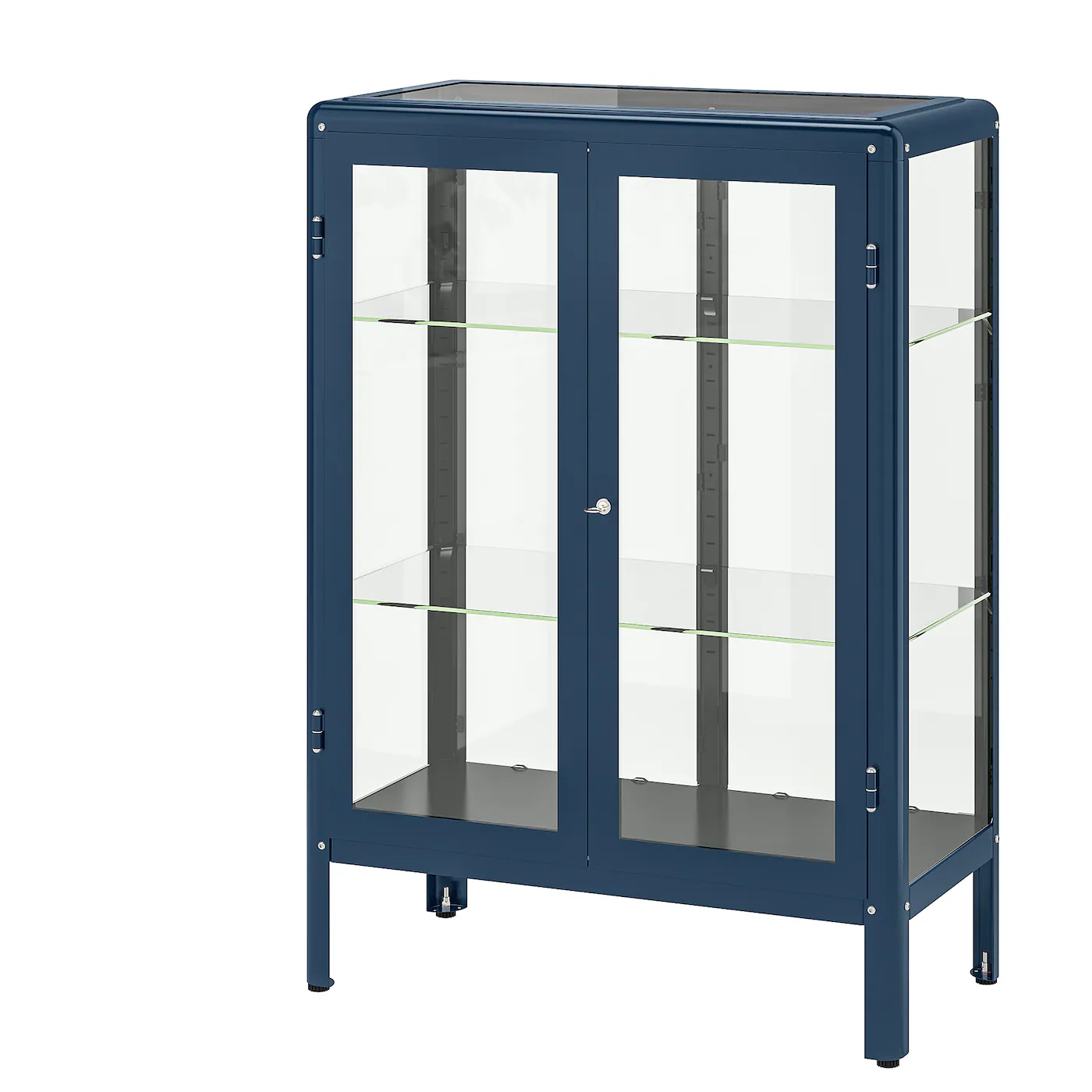 FABRIKÖR Vitrina, crno-plava, 81x113 cm