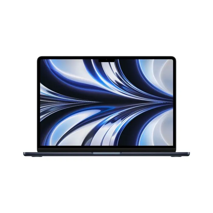 13-inčni MacBook Air sa Apple M2 čipom, 8-jezgarnim CPU-om, 8-jezgarnim GPU-om, 16GB objedinjene memorije i 256GB SSD prostora - Midnight