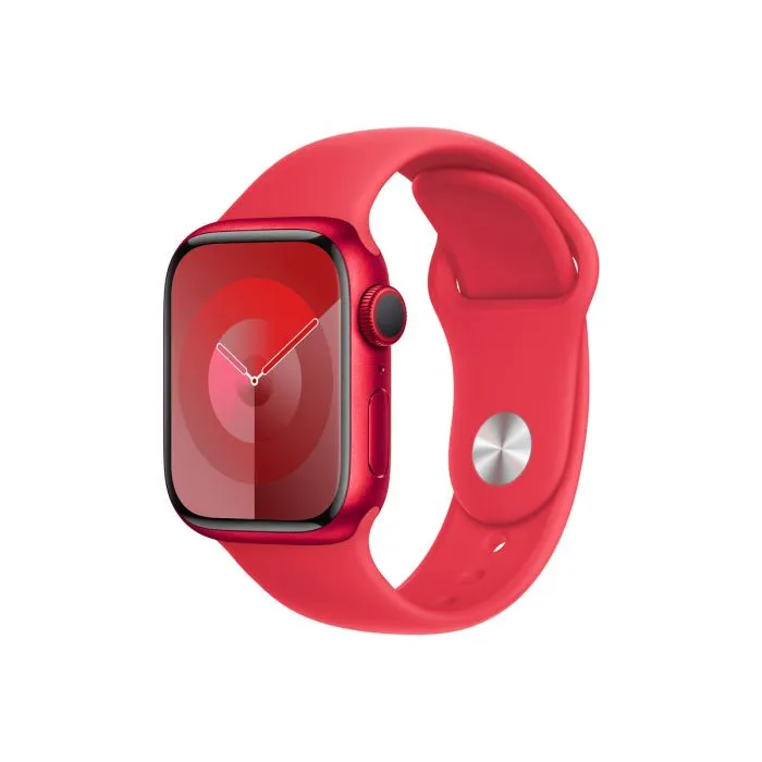 Apple Watch S9 GPS 41mm RED with RED Sport Band - M/L