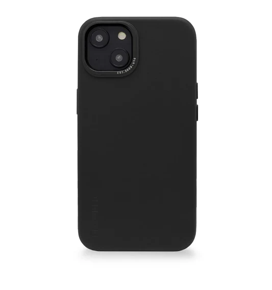 Decoded Leather Backcover, black - iPhone 14 Max