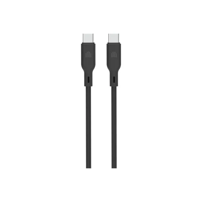 Dviced Cable USB-C to USB-C silicone 1,25m - Black