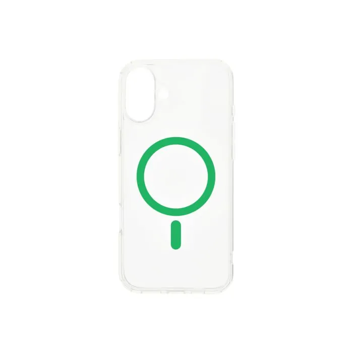 Dviced Magsafe iPhone 16  clear case - Green