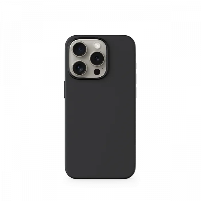 EPICO Mag+ Silicone Case Pro - Black - iPhone 16 Pro  Max