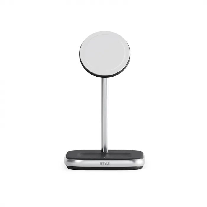 ISTYLE 2IN1 MagSafe Wireless Charger - black