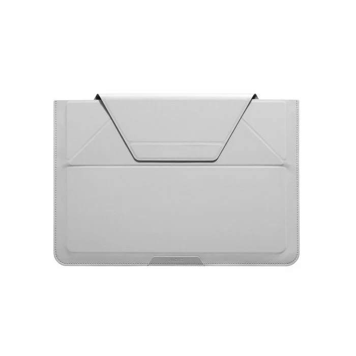 MOFT Laptop Carry Sleeve with Stand & Smart Storage for 13-inch Laptop for Work - Misty Cove