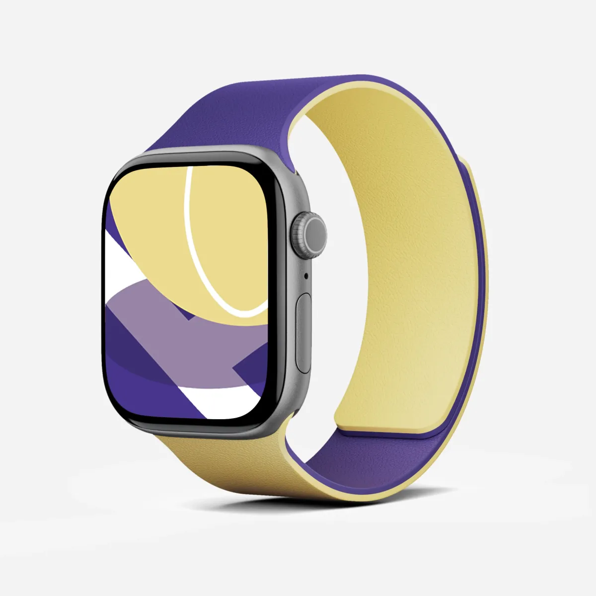 MOFT Snap Duo Band for Apple Watch 42mm - Panna Cotta + Purple