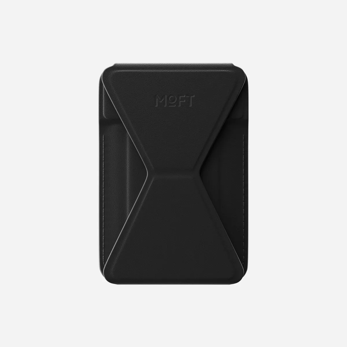 MOFT Snap-on Phone Stand & Wallet AERA (3 cards) - Jet Black