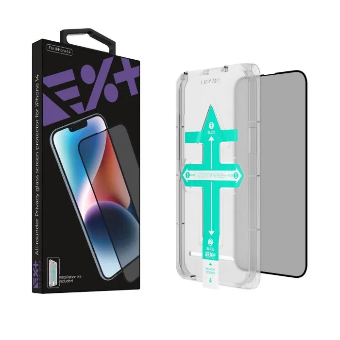 Next One All-Rounder Privacy Glass Screen Protector za iPhone 14