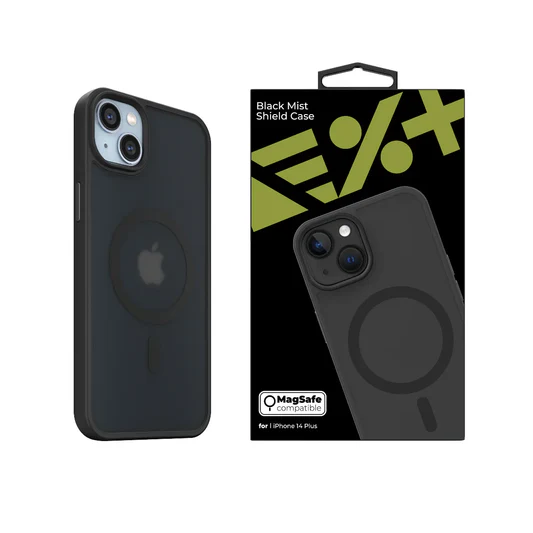 NEXT ONE BLACK MIST SHIELD CASE FOR IPHONE 14 PLUS |MAGSAFE CO...