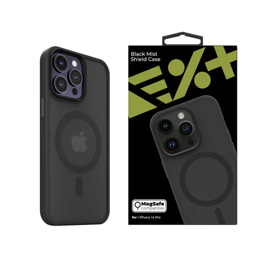 NEXT ONE BLACK MIST SHIELD CASE FOR IPHONE 14 PRO |MAGSAFE COM...