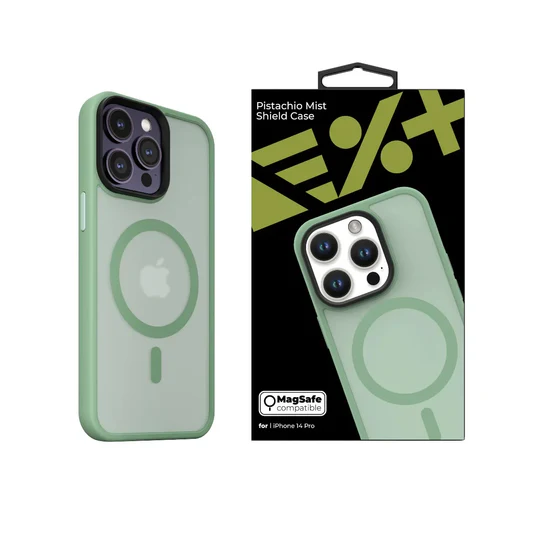 NEXT ONE PISTACHIO MIST SHIELD CASE FOR IPHONE 14 PRO | MAGSAF...