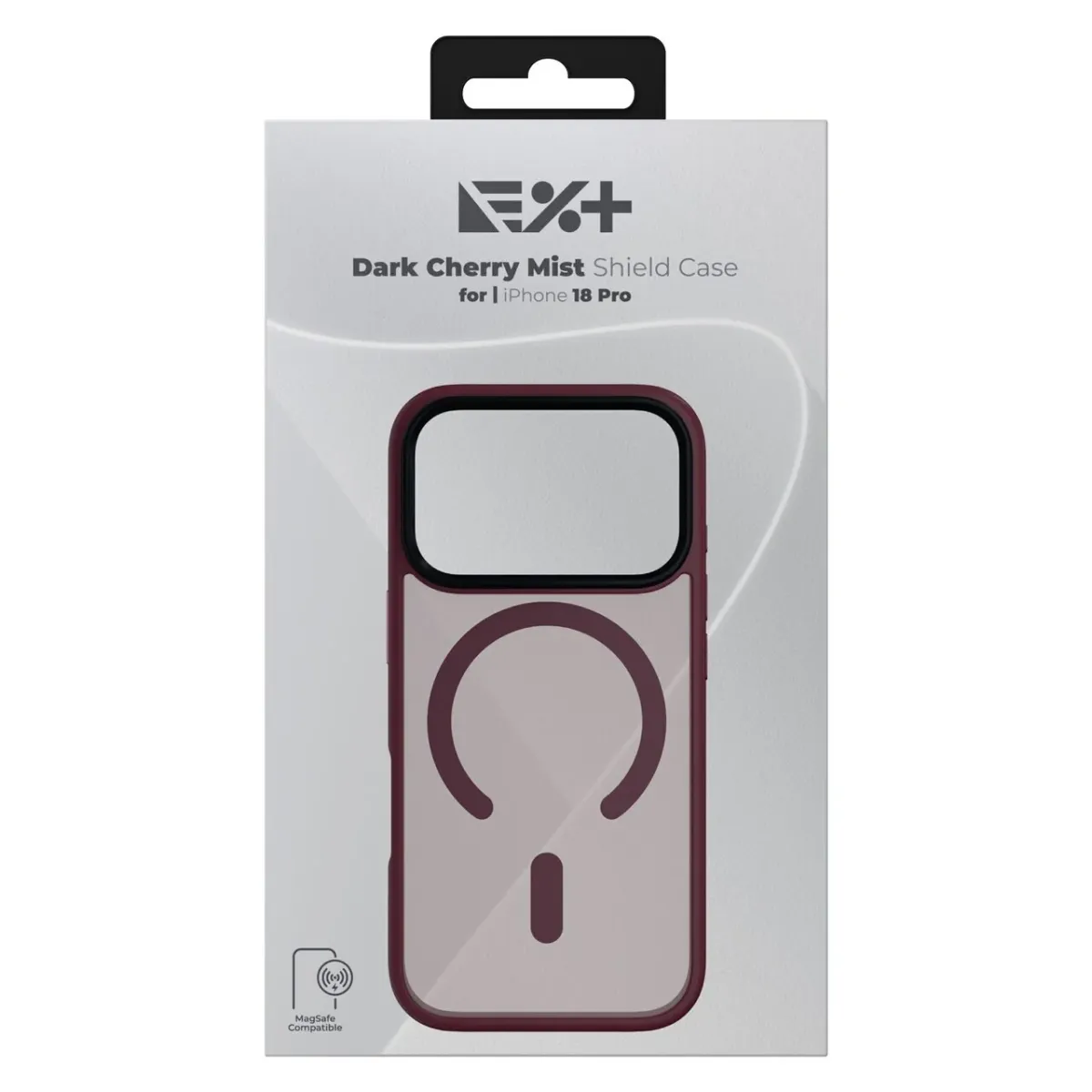 NOA Mist Shield MagSafe Compatible Case for iPhone 18 Pro | Dark Cherry