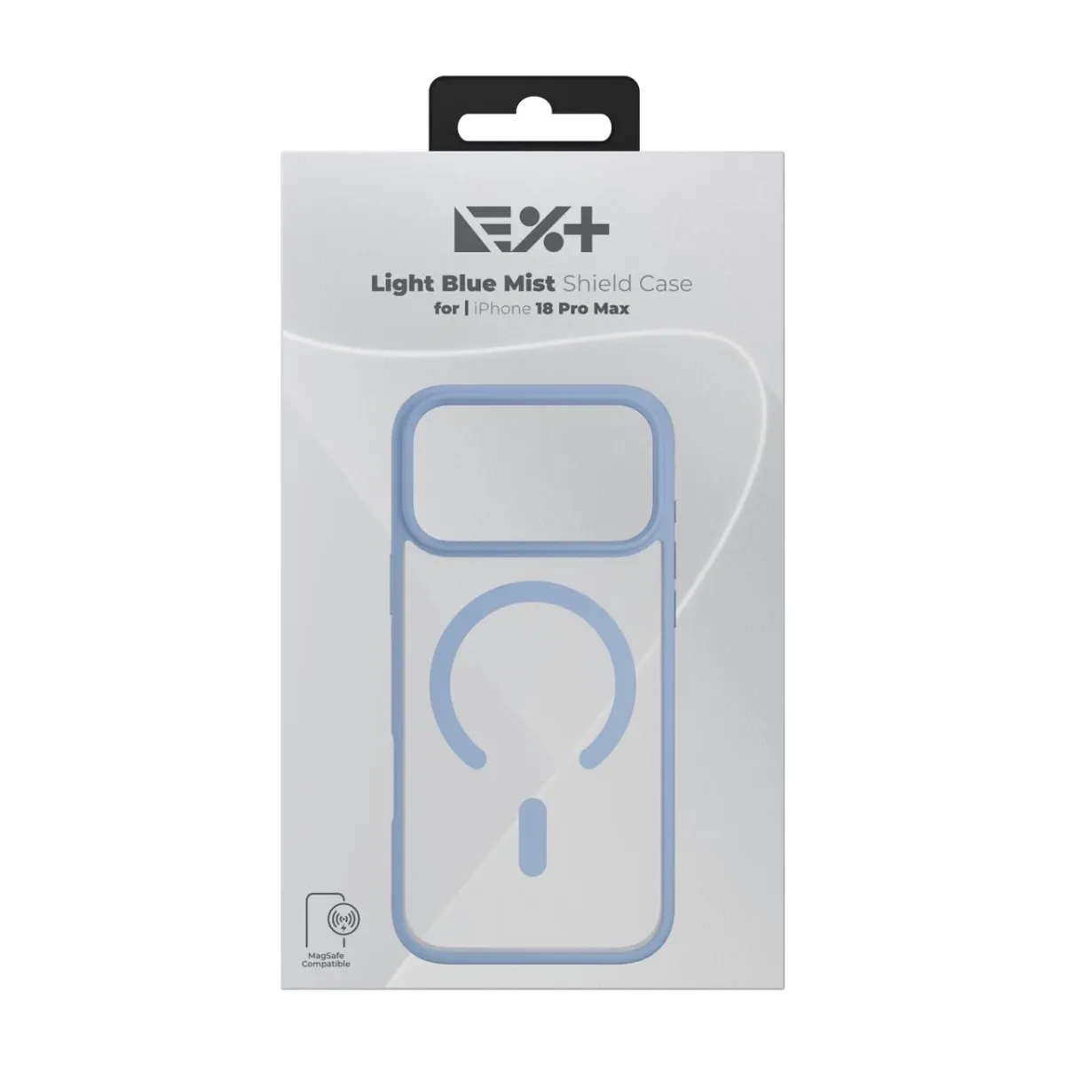NOA Mist Shield MagSafe Compatible Case for iPhone 18 Pro Max | Light Blue