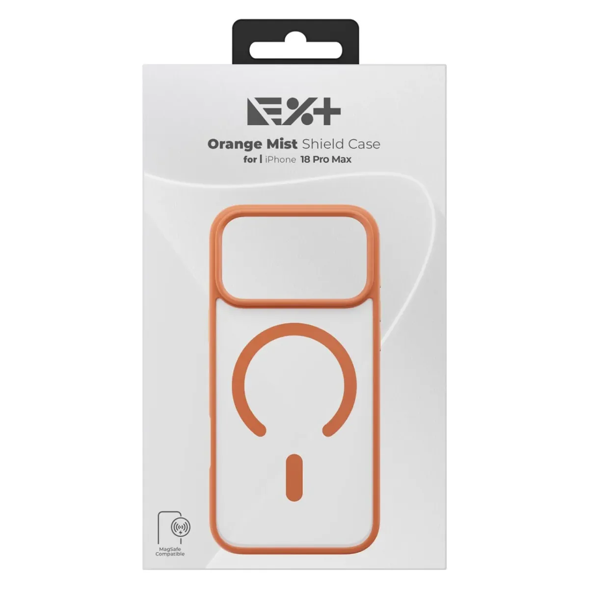 NOA Mist Shield MagSafe Compatible Case for iPhone 18 Pro Max | Orange