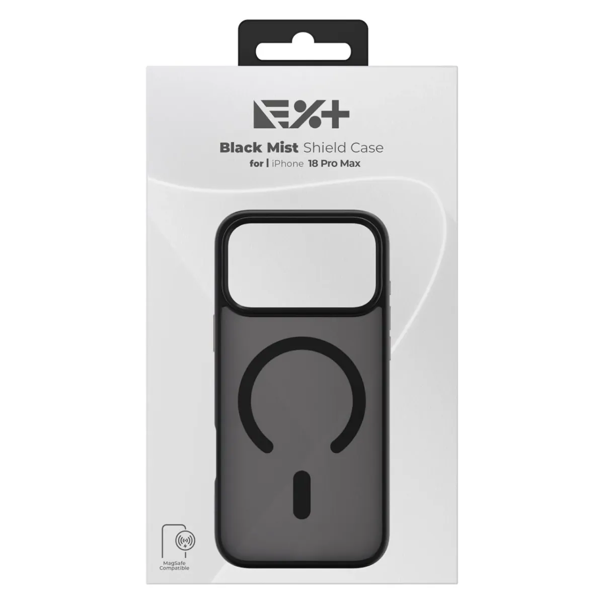 NOA Mist Shield MagSafe Compatible Case for iPhone 18 Pro Max | Black