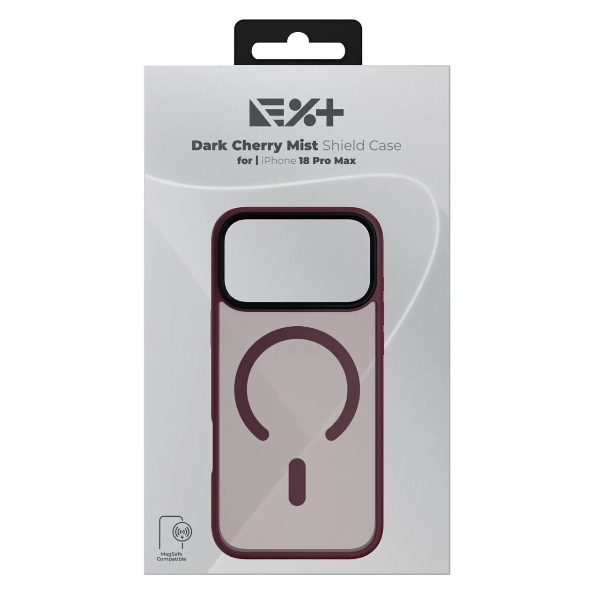 NOA Mist Shield MagSafe Compatible Case for iPhone 18 Pro Max | Dark Cherry