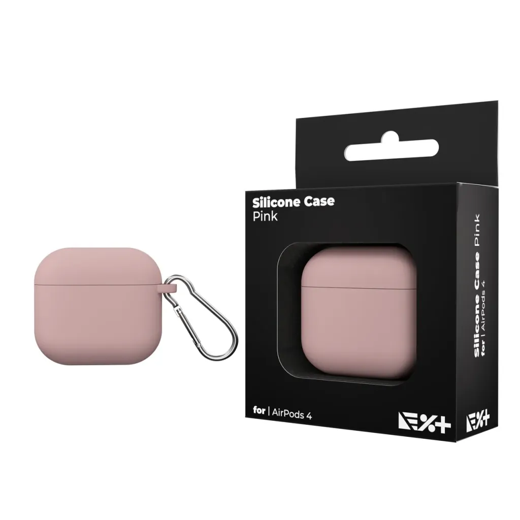 NOA SILICONE CASE AIRPODS 4 | PINK