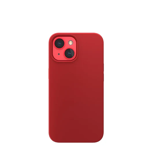 Red Silicone Case | iPhone 6.1 Pro 2021 MagSafe compatible