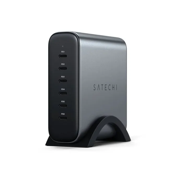 Satechi 200W USB-C 6-Port GaN Charger