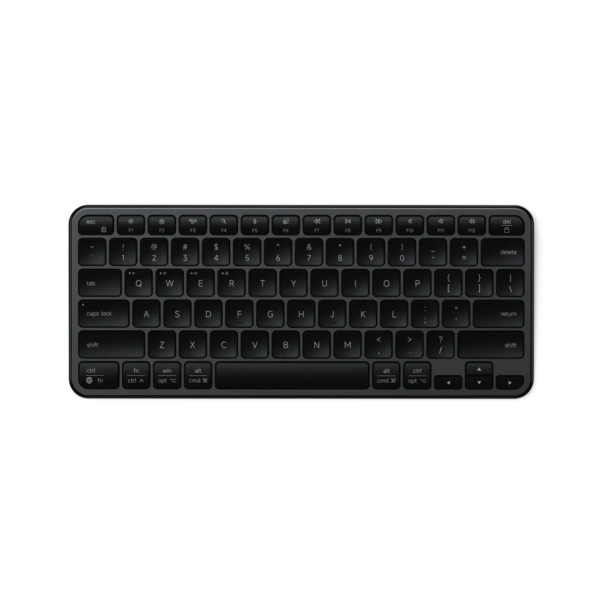 Satechi Slim EX1 Wireless Keyboard - US English - Space Black