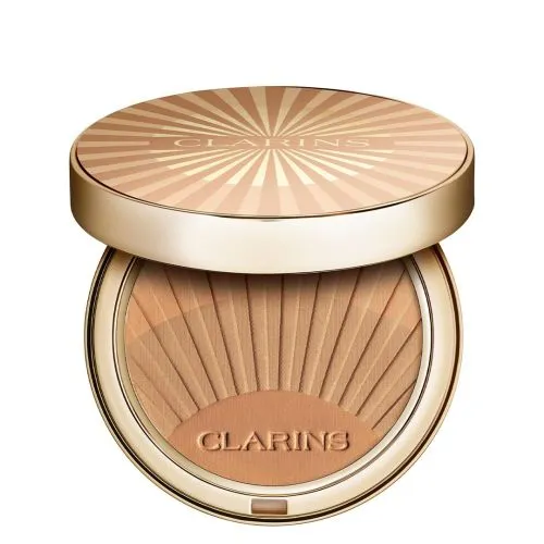 Clarins  Golden Radiance Bronzing Compact Powder - Golden Radiance Bronzing Compact Powder