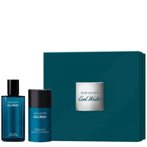 Davidoff Cool Water Man Set - Cool Water Man Set (Edt 75ml+Deodorant Stick 70g)25