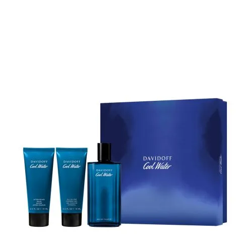 DAVIDOFF Cool Water Man Set (Edt 125ml+Shower Gel 75ml+After Shave Balm 75ml)26