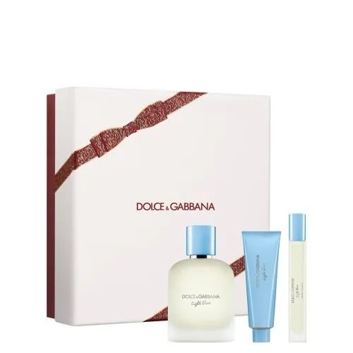 DOLCE&amp;GABBANA Light Blue Pour Homme Set (Edt 100ml+Shower Gel 50ml+Deodorant Stick 75g)26