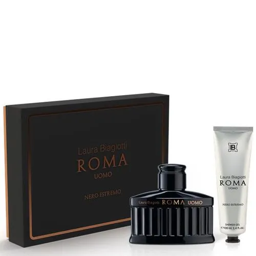 Laura Biagiotti Roma Uomo Nero Estremo Set