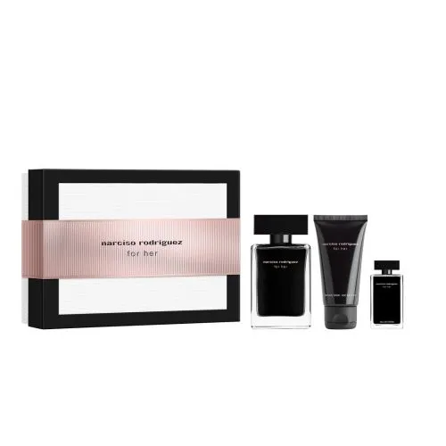 Narciso Rodriguez  For Her Set - For Her Set (Edt 50ml+Body Lotion 50ml+Edt 7,5ml)25