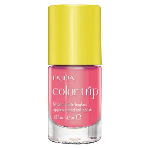 Pupa  Color Trip Lipgloss Effect Nail Polish - Color Trip Lipgloss Effect Nail Polish 02 Glassy Coral