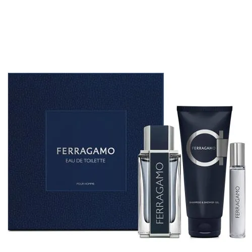 Salvatore Ferragamo Ferragamo Set - Ferragamo Uomo Set(Edt 100ml+Shower Gel 100ml+Edt 10ml)25