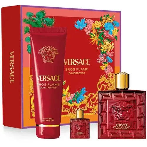 VERSACE Eros Flame Man Set (Edp 100ml+Shower Gel 150ml+Miniature)26