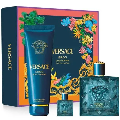 VERSACE Eros Man Set (Edp 100ml+Shower Gel 150ml+Miniature)26
