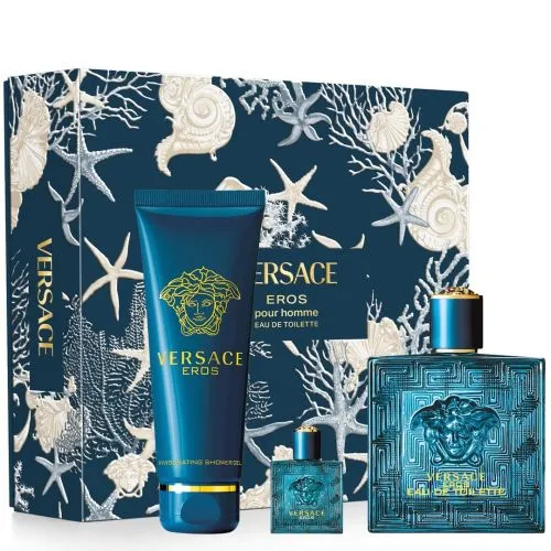 VERSACE Eros Man Set (Edt 100ml+Shower Gel 150ml+Miniature)26