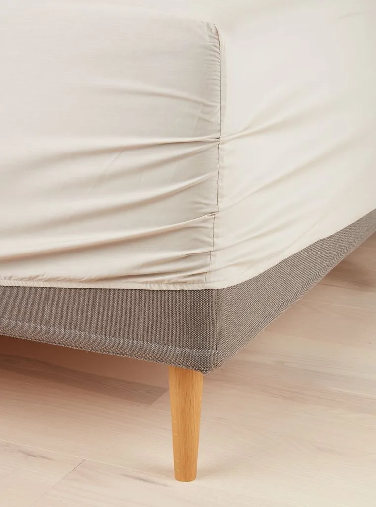 Čaršav Fitted VIVIAN 90x200x35 bež