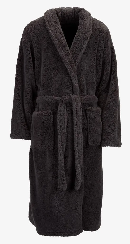 Bade mantil SIMRIS L/XL antracit siva