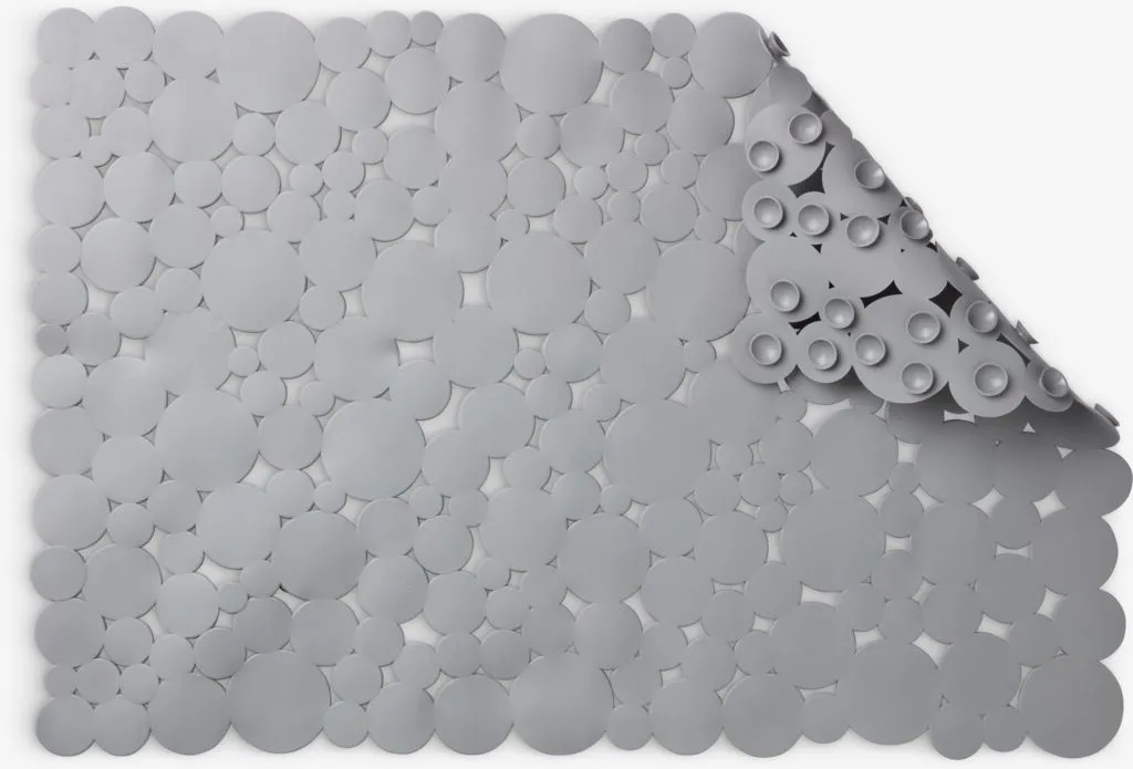 BM DELARY rubber 45x65cm grey