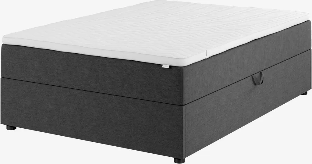 Boxspring krevet 140x200cm TYLDA STORAGE GC50 siva-40