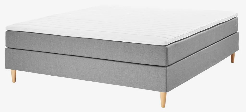 Boxspring krevet 180x200cm LEIRKUP BC10 siva-23